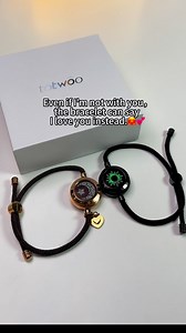  Looking for the perfect *creative gift* to keep love close, even from afar? Introducing our Long-Distance Couple Bracelets ❤️—feel a gentle tap whenever your partner thinks of you! Stay connected across miles with this special bracelet set, now *UP TO 50% OFF* for a limited time! ⏰ ✨ Perfect for couples in the honeymoon phase or anyone wanting a sweet reminder of love  | Totwoo Smart Jewelry | Facebook