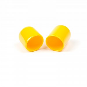 [Hot Item] Stainless Steel Pipe Post Tubing Rod End Cap Cover PVC Colored End Cap Round Vinyl Cap