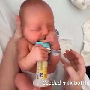 1K views · 68 reactions | Drinking milk time | Babies | Facebook