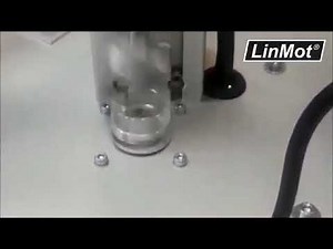 LinMot Linear Rotary Motor with Servo Synchronization