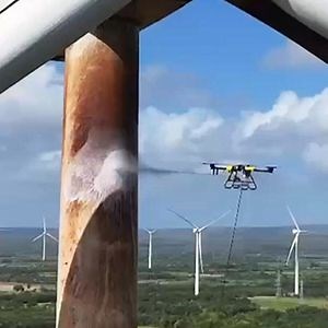 [Hot Item] Professional Drone Window Cleaning Machine with High Pressure Sprayer