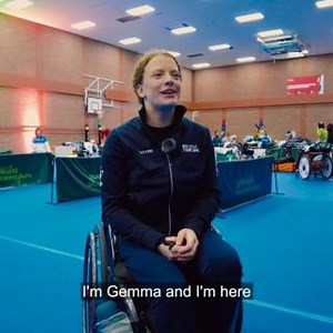 1.6K views · 25 reactions | The Wheelchair Fencing World Cup was hosted by British Fencing in Cardiff this weekend - the first ever on British soil. We spoke to Welsh superstar Gemma Collis about representation and how the event can encourage more people to take part in disability sport in Wales gbwls | Welsh Government | Facebook
