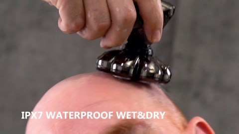 Head Shavers for Bald Men, SHPAVVER 9 in 1 Head Shaving Kit, IPX7 Waterproof Rotary Shaver, Wet/Dry Use, Rechargeable, Electric Razor, Ideal Gift