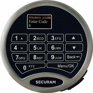 [Hot Item] Electronic Safe Lock, L02 Entrypad, Nickel, UL Listed High Security Safe Lock