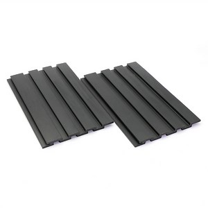 [Hot Item] OEM 5years WPC Slatted Cladding Wall Panel Fireproof Waterproof Wood Plastic Composite