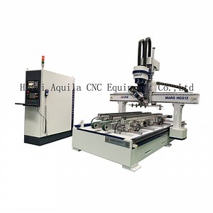[Hot Item] Five Axes CNC Nesting Machine with Automatic Tool Change Imported Italy Spindle