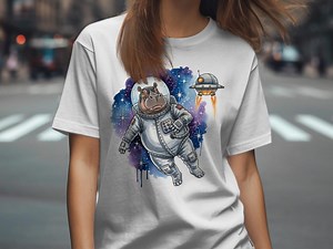 Hippo Astronaut T-shirt, Outer Space, Cute Animal Art, Funny Design, Unique Gift, Free Delivery on This Item. - Etsy Canada