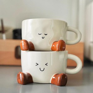 Handmade Smile Face Emoji Coffee Mug 9 Oz 250 Ml | High Quality Ceramic Latte Cup | Housewarming Gift for Her | Tea Coffee Mug - Etsy