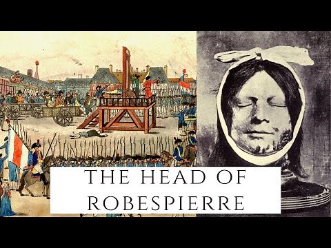 The Head Of Robespierre - The Tyrant Of Terror