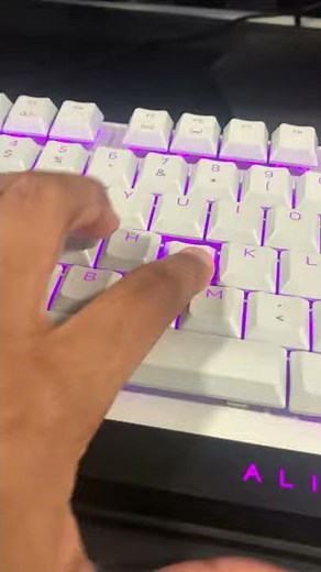 AlienWare Keyboard Sound Test