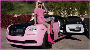 MY NEW PINK ROLLS ROYCE WRAITH... CAR TOUR! | Jeffree Star | Jeffree Star Review
