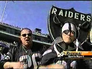 The Oakland Raiders "Black Hole" 2000 (FOX Sports)