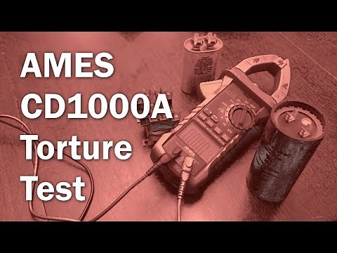 Ames CM1000A AC/DC Clamp Meter Torture Test