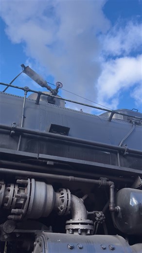 😱I lost my hearing making this video 🚂 #reels #train #trains #trainspotting #reelsinstagram #amazing #rallroad #steamlocomotive | Big Trains