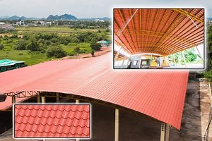 [Hot Item] Weather Resistance No Rust Metal Material European Style Roofing Sheet