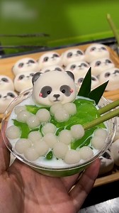 9.1K views · 165 reactions | Trending in China: This cold treat, with a cute giant panda head made from sticky rice, is a must-try for panda lovers in Chengdu and Chongqing. #FunChina #Delicacy #StreetFood | China Plus Culture | Facebook
