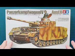 Tamiya 1/35 Panzerkampfwagen IV Ausf H - Kit Review