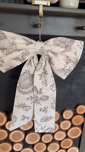 Oversized Fabric Bow, Thanksgiving Bow, XL Bow, Puffy Bow, Tree Topper, Wreath Bow, Bow Hanger - Etsy Canada