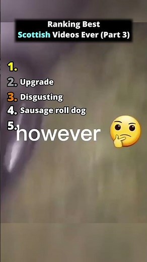 Best Scottish Accent Videos #shorts