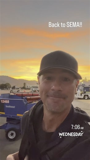 After a quick trip home to take Scarlett trick or treating with @1vanessagarcia, it’s back to Vegas to kick some more @semashow ass!! | Chris Jacobs