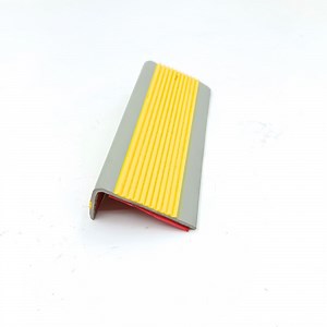 [Hot Item] Stair Nosing Anti-Slip Stair Edge Protector Stair Nose Molding Trim Vinyl Rubber, Waterproof Self Adhesive Stair Edging Staircases