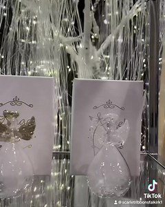 🎀Beautiful feather filled glass angels in a lovely gift box ONLY £8.99 - perfect Christmas gift, secret Santa, teacher gift or treat yourself ❤️ #christmas #angel #glassangel #featherangel #secretsanta #giftidea #teachergift #shoplocal #love #scarletribbonsfalkirk | Scarlet Ribbons