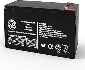 AJC Battery Compatible with CyberPower 1500AVR-HO 12V 9Ah UPS Battery