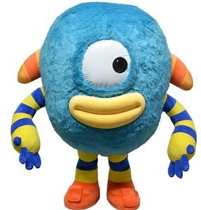[Hot Item] New Arrived Adult Inflatable Mascot Costume Cartoon Cute Blue Character Cosplay Costume