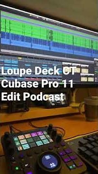 LoupeDeck CT とCubase Pro11でPodcast編集