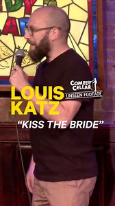 7.7K views · 389 reactions | You may now kiss the bride- Louis Katz #comedy #standupcomedy #jokes #marriage #bride | Comedy Cellar | Facebook