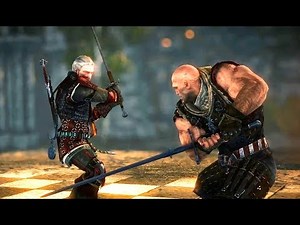 THE WITCHER 2 - Letho Final Boss Fight (Dark mode, best armor & weapon)
