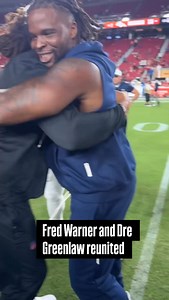 50K views · 10K reactions | #49ers Fred Warner and #Broncos Dre Greenlaw reunite after the game 凉 Via: @nfl | Oursf49ers | Facebook