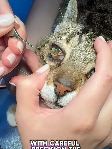 Cat Eye Rescue: Foxtail Removed, Comfort Restored