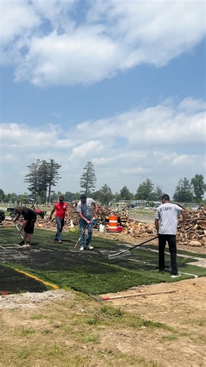 The Swan Bay team is hard at work getting everything ready for our BIG Eats & Beats event coming up on June 21st from 2–6 PM! 🎶🍔🌴 | Swan Bay Resort - 1000 Islands Premier RV Park & Marina