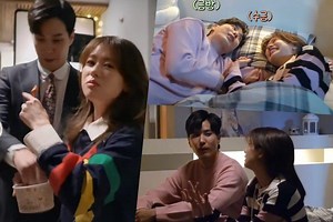 Watch: Kim Ji Suk And Jung So Min Bicker About How To Film The Kiss Scene On Set Of "Monthly Magazine Home" | Soompi