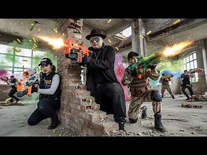 LTT Game Nerf Guns : Hero SEAL X Defeats Crimson Cabal Crime Syndicate For Secret Nerf Guns