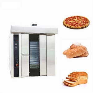 [Hot Item] Commercial Bread Oven Electrical Gas Rotary Rack Oven 32 Tray for Bakery