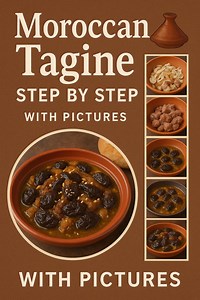 Tagine Moroccan Tagine Step by Step - Etsy UK