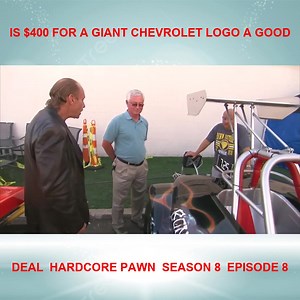 3.9K views · 94 reactions | Is $400 For A Giant Chevrolet Logo A Good Deal Hardcore Pawn Season 8 Episode 8_R_02 | The Privileged Church | Facebook