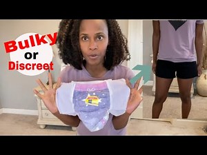 DIAPERS with MICRO SHORTS bulky or discreet| How to dress discreetly wearing a DIAPER (goodnites)?