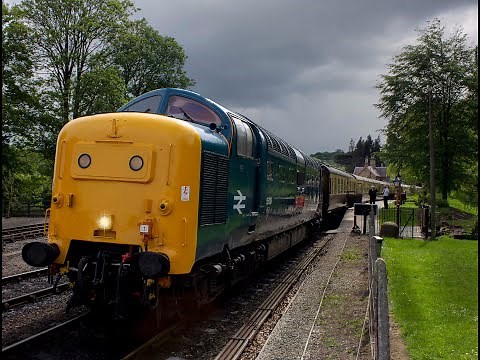 Driving Experience Day on Severn Valley Railway | Deltic 55019 Royal Highland Fusiliers