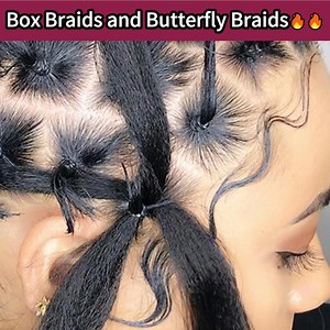 1.8M views · 6.6K reactions | The clearest tutorial for box and butterfly braids #hairtutorial #hairstylingtutorial Credit: Youtuber Hairiscope | April Lace Wigs | Facebook