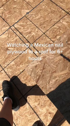 Roof Installation Process at a Construction Site