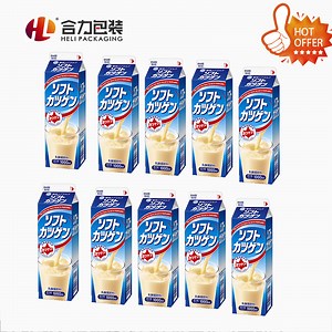 [Hot Item] Aseptic Packaging 1000ml Juice /Milk Top Carton Box Large Gable Boxes
