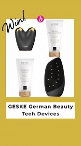 This is a paid partnership between best and GESKE #ad GESKE German Beauty Tech is the award-winning and innovative beauty brand with the mission to advance beauty care through personalisation, making it more accessible to everyone. By combining the consumer tech products with its extensive dermatological insights, GESKE redefines personal skincare. GESKE is offering four best readers the chance to win two of its beauty tech devices and supporting skincare products including GESKE MicroCurrent Fa