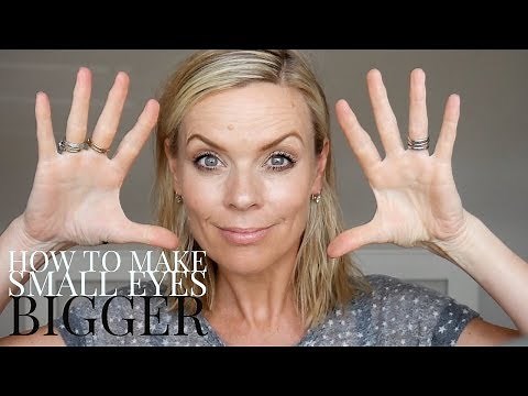How to make my eyes appear bigger