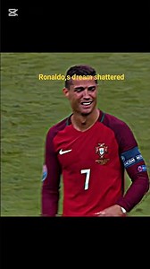 Ronaldo injured in Final😭 | Fans in Shock | Heartbreaking Moment 💔 #ronaldo