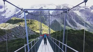 Welcome to The Hooker Valley Track - South Island, New Zealand. 10km return // Easy. Bridge crossing, Mt Cook views and good friends. Get there! | Women Want Adventure
