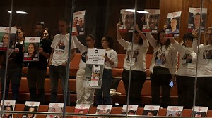 2.4K views · 36 reactions | This is the moment protesters heckled Israeli Prime Minister Benjamin Netanyahu during an address in the Knesset. | The National | Facebook