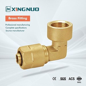 [Hot Item] Female CE ISO9001 Certification Pipe Brass Soldering Fittings for Chemical Processing
